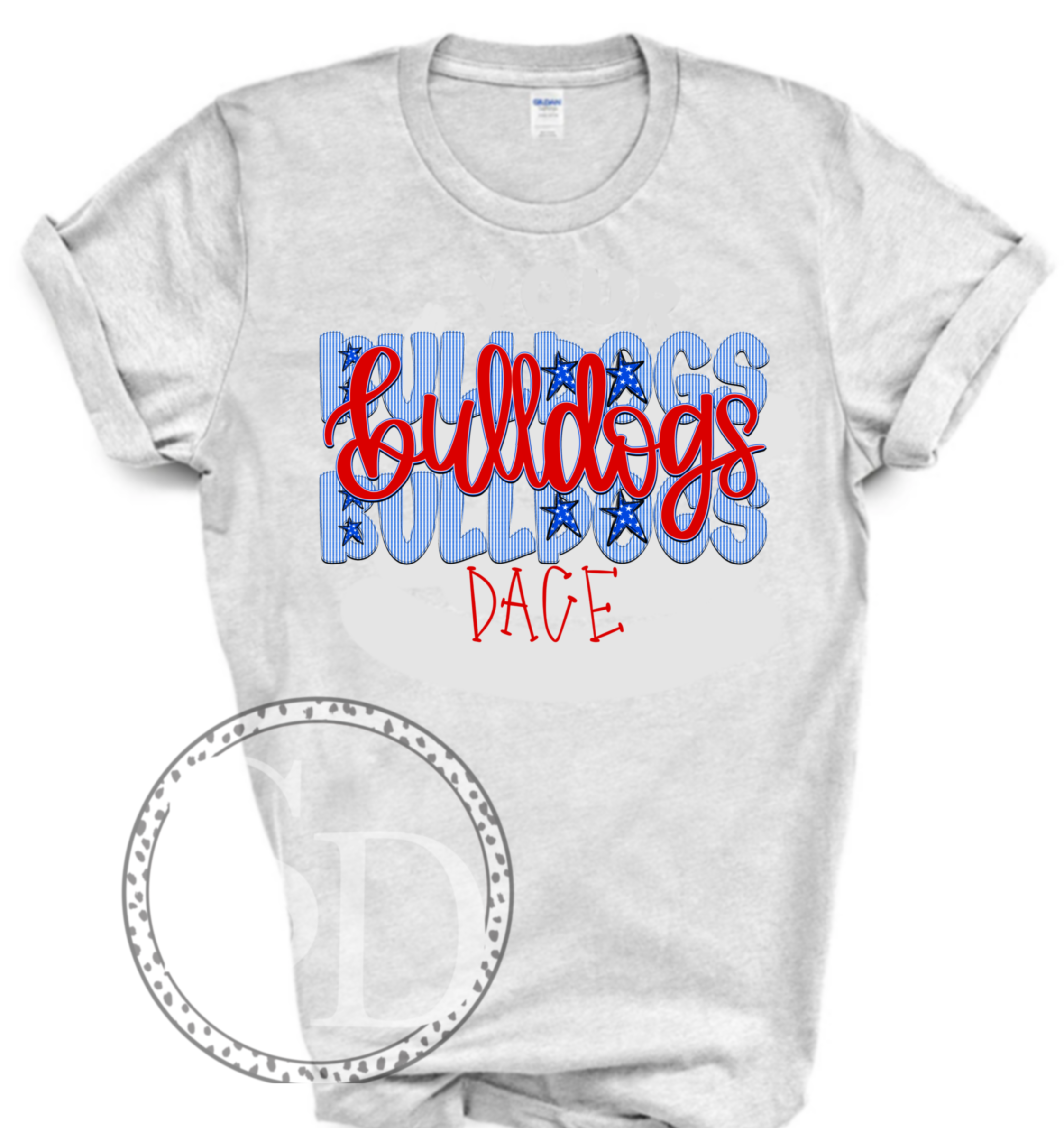 Bulldogs Striped shirt