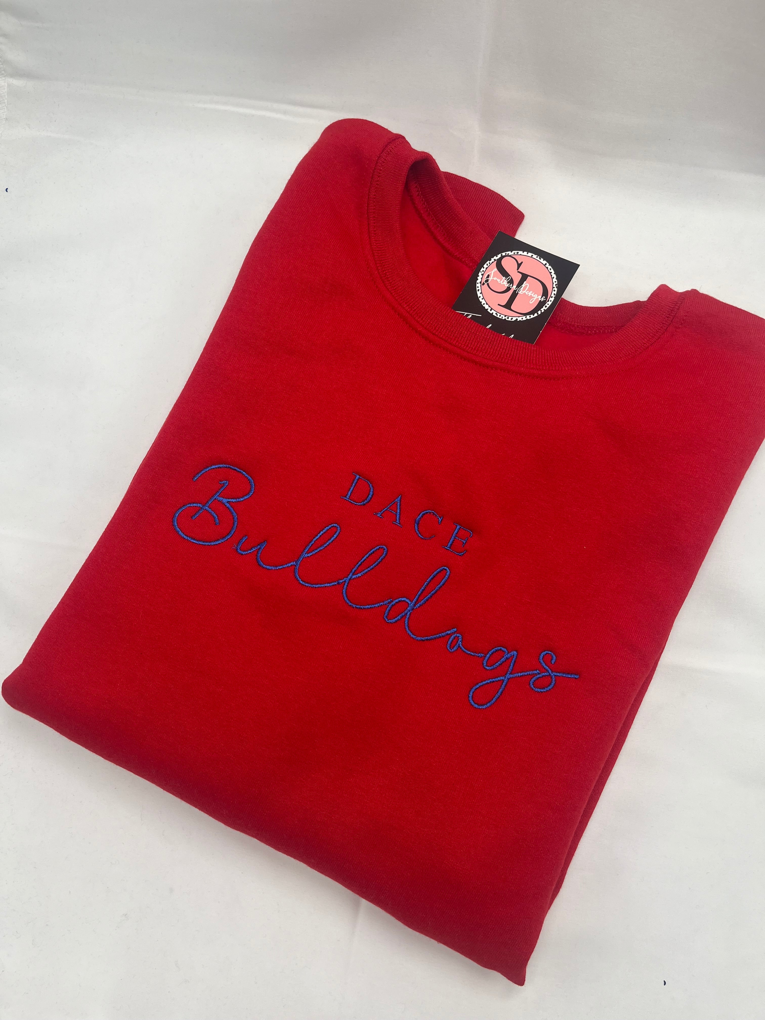 DACE EMBROIDERY sweatshirt