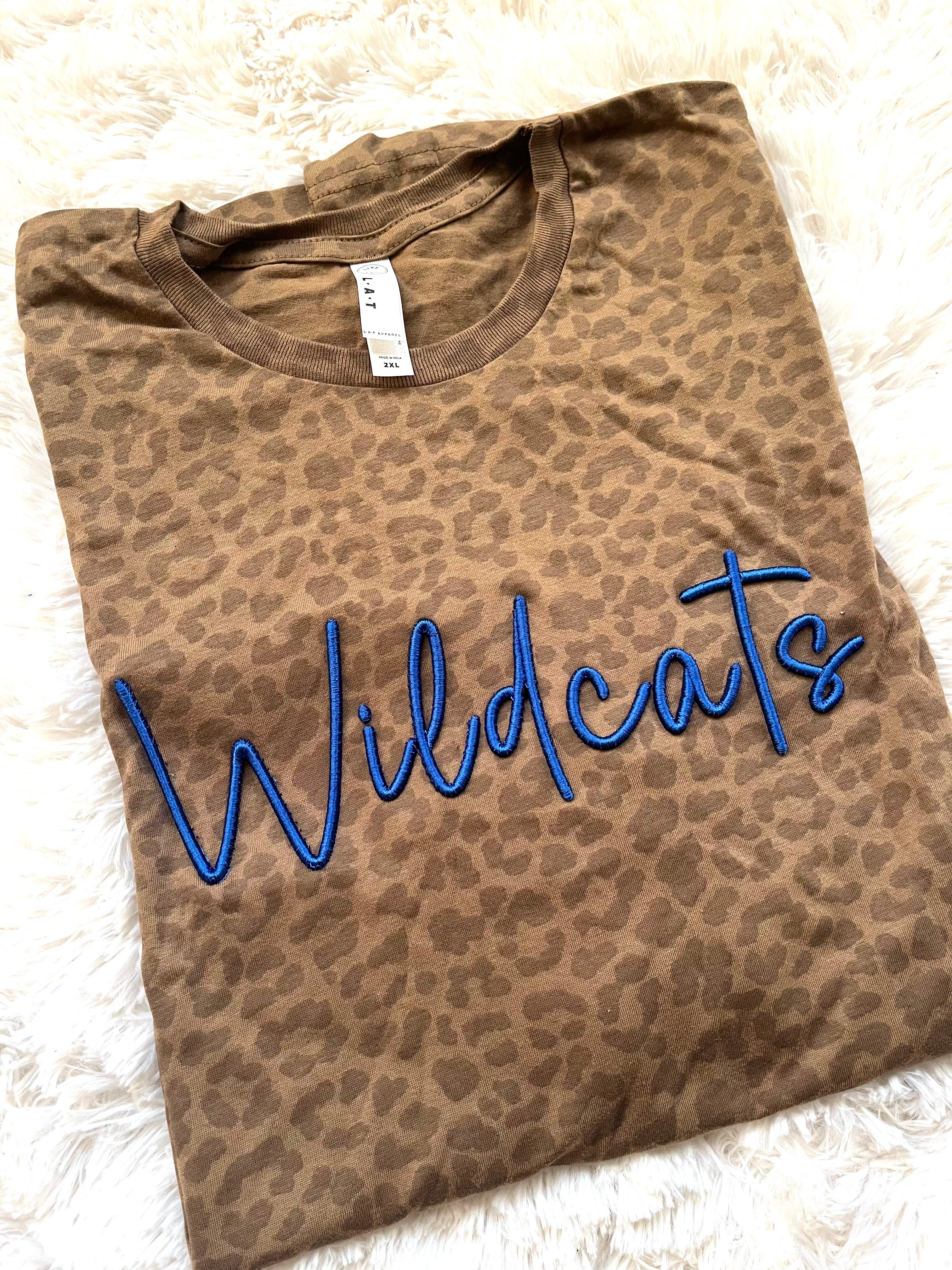 Wildcats EMBROIDERY PUFF Tee