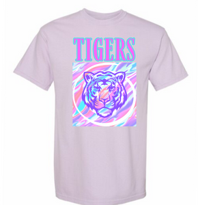 Trendy Lilac Tigers Shirt