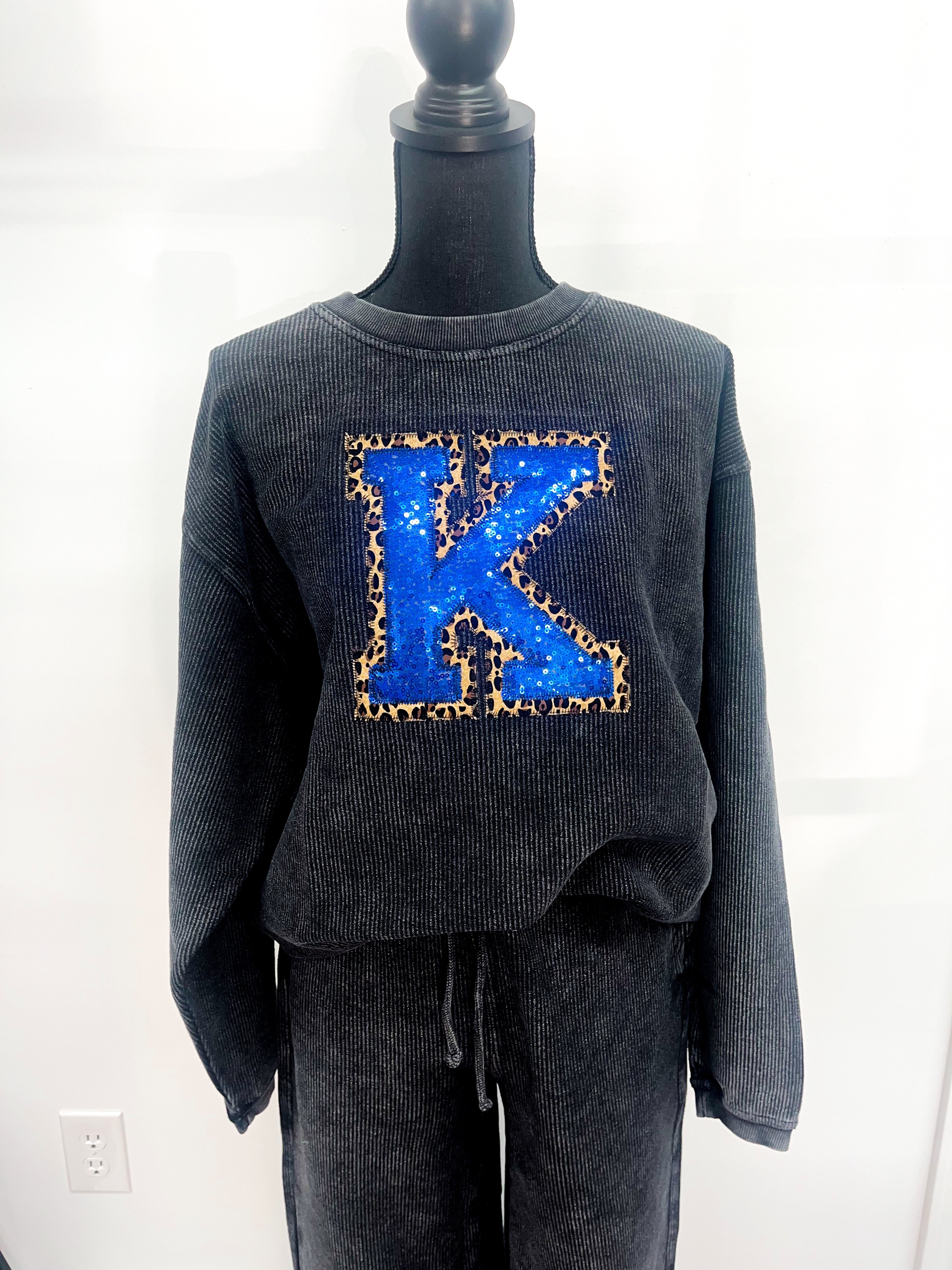 Big K sequins Corded Set (read description)