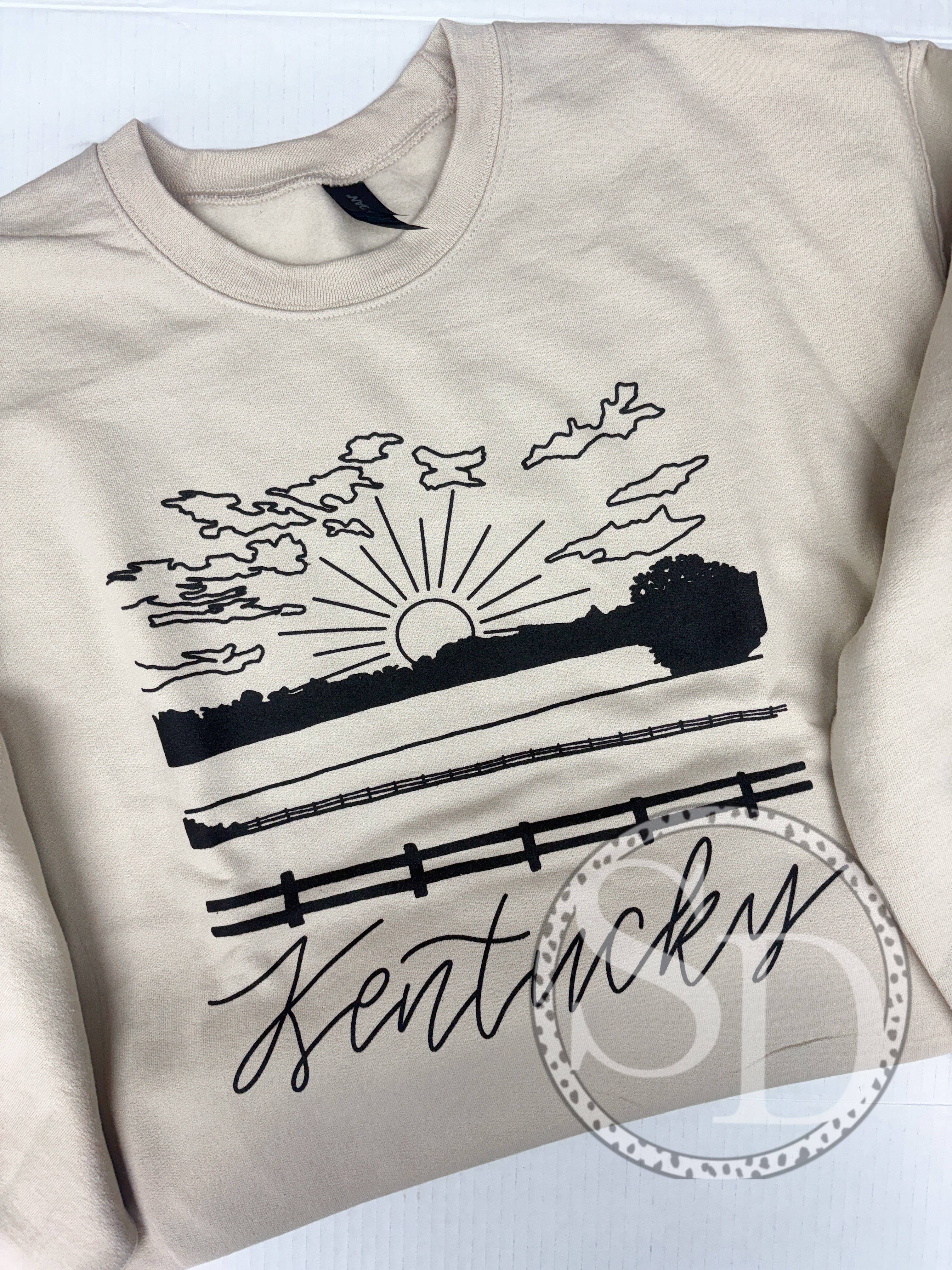 Tan Ky Fleece sweatshirt