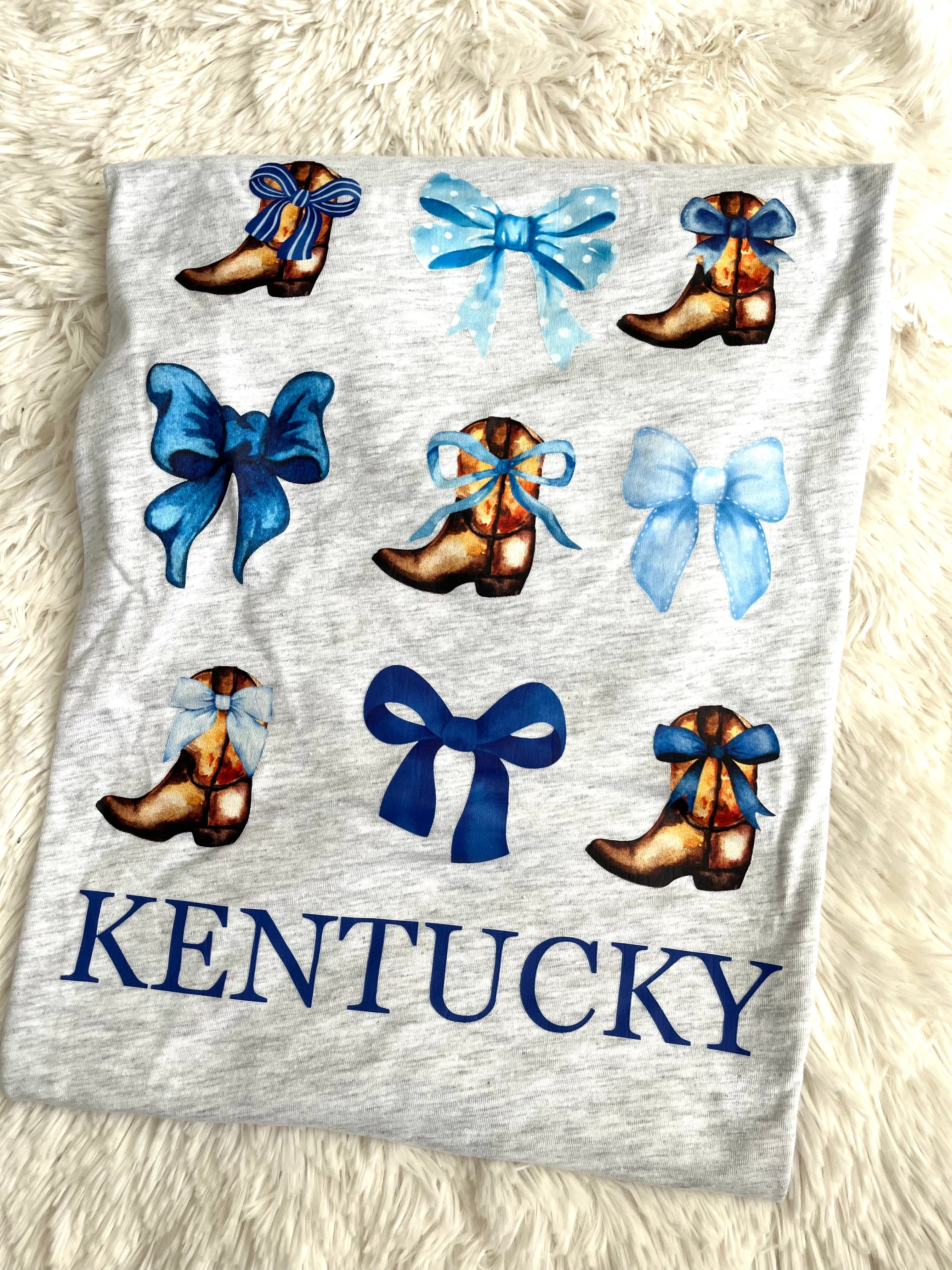 Kentucky Boots & Bows tee