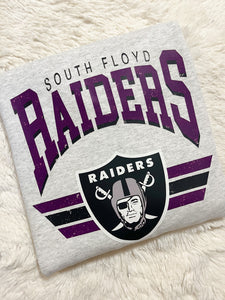 Raiders tee/ sweatshirt *READY IN 2 WEEKS