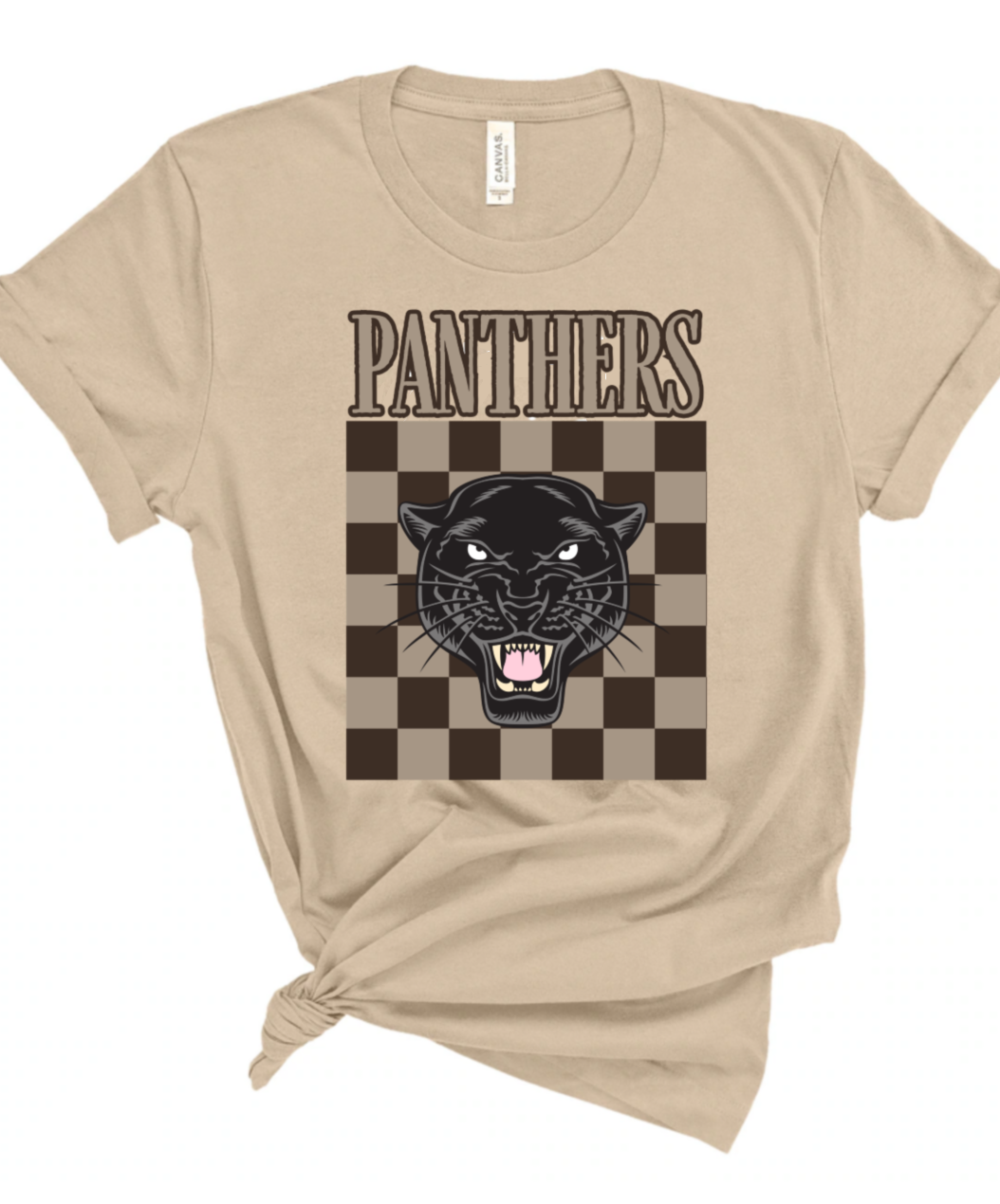 Trendy Tan Panther Shirt