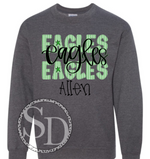 Load image into Gallery viewer, Eagles Striped shirt
