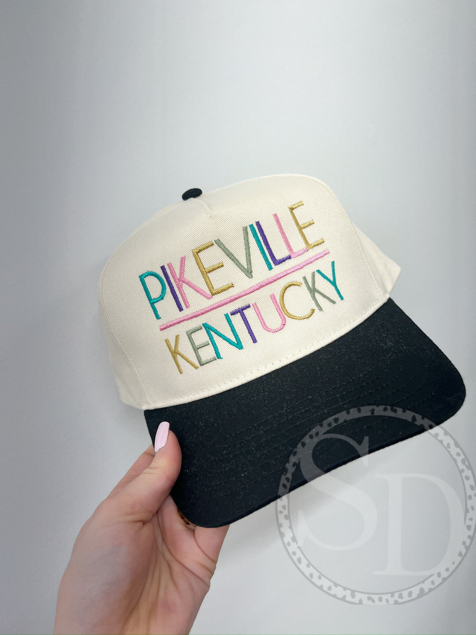 Pikeville multicolored embroidered hat
