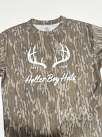 Load image into Gallery viewer, Holler Boy Hats Washed Out Bottomland Camo Tshirt
