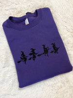 Load image into Gallery viewer, Purple Witches Sweatshirt (2WeekTAT)
