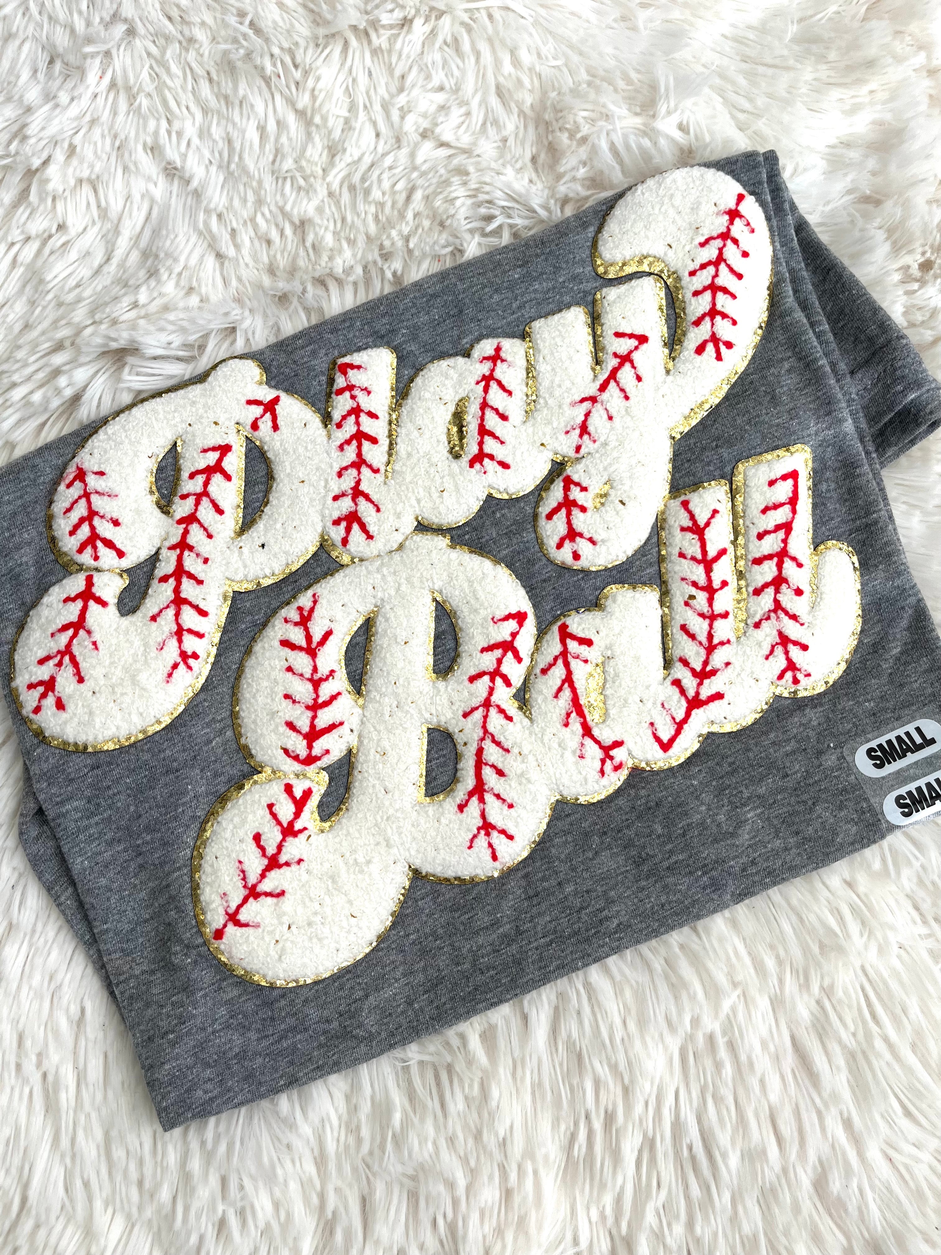 Play Ball Chenille Tee