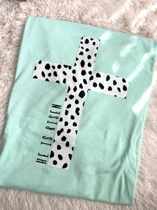 He is Risen Cross Tee