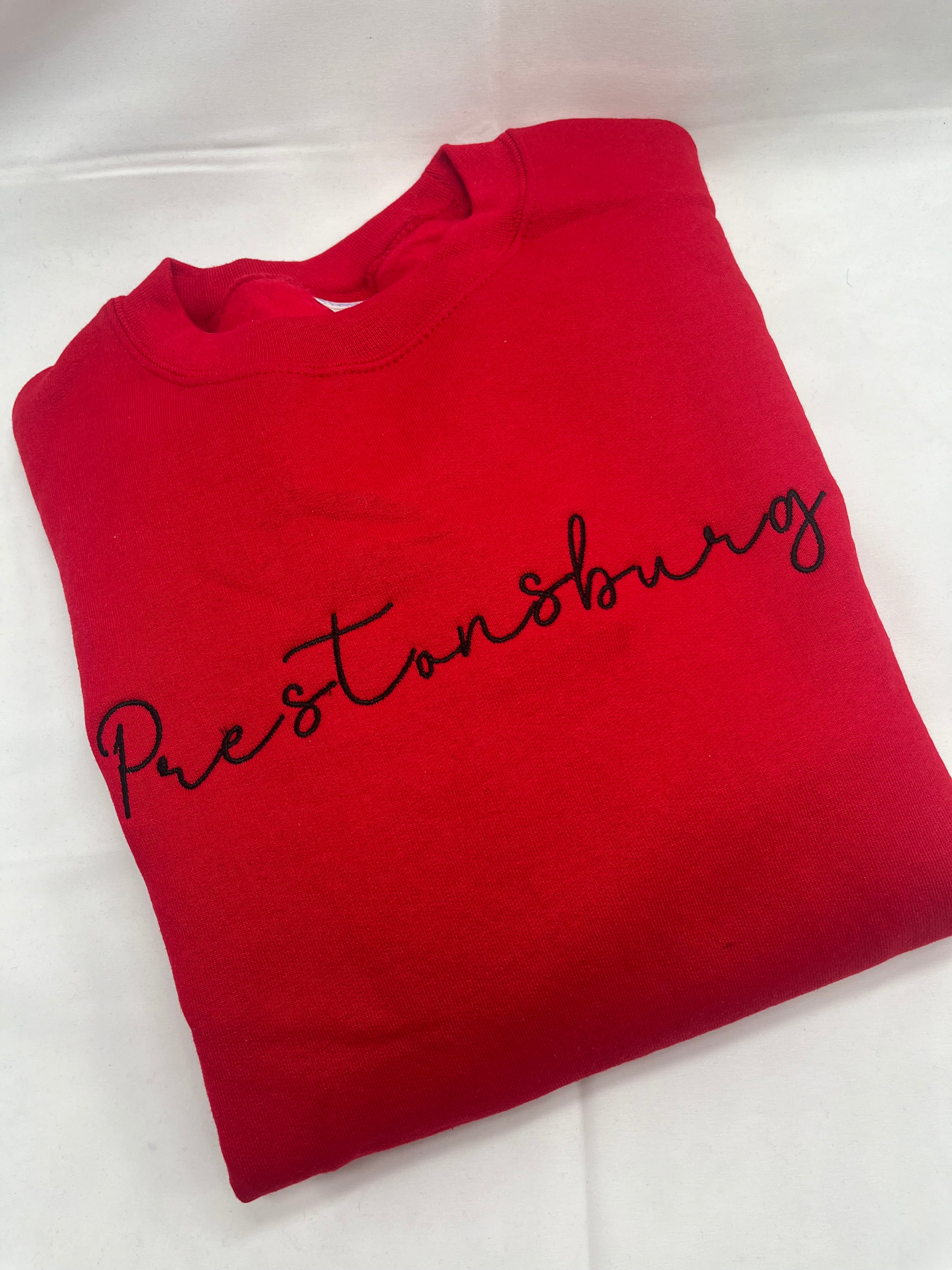 Prestonsburg EMBROIDERY sweatshirt