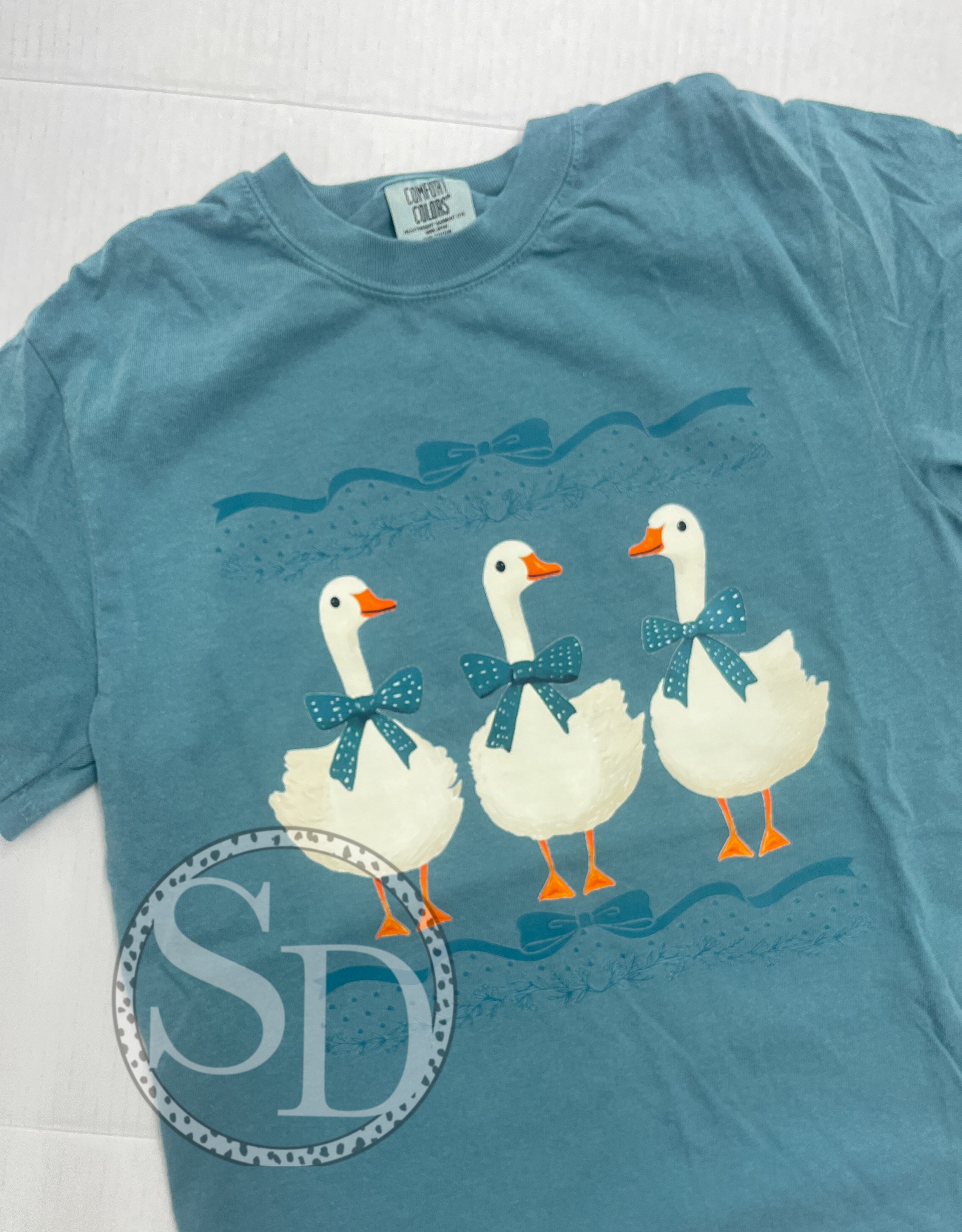 Geese Trio Comfort Colors tee