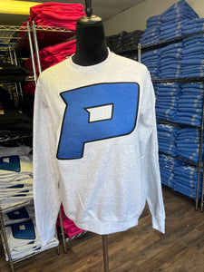 Blue P Chenille Sweatshirt