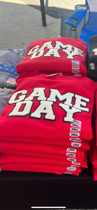 Red Gameday Chenille Sweatshirt