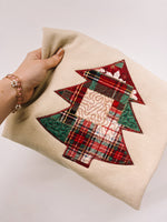 Load image into Gallery viewer, Quilted Chrismas Tree Sweatshirt
