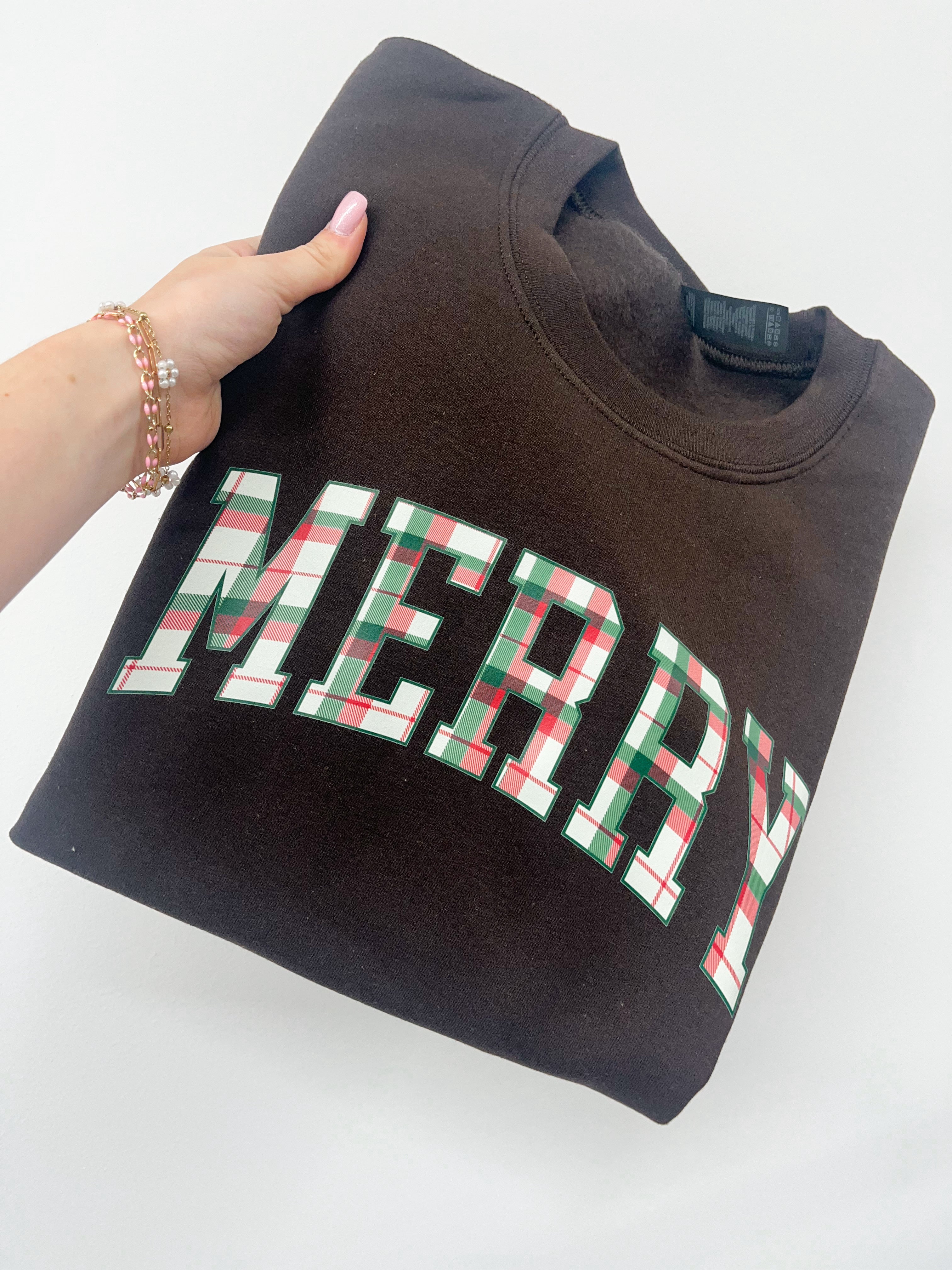 Merry Fleece Sweatshirt