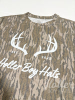 Load image into Gallery viewer, Holler Boy Hats Washed Out Bottomland Camo Tshirt
