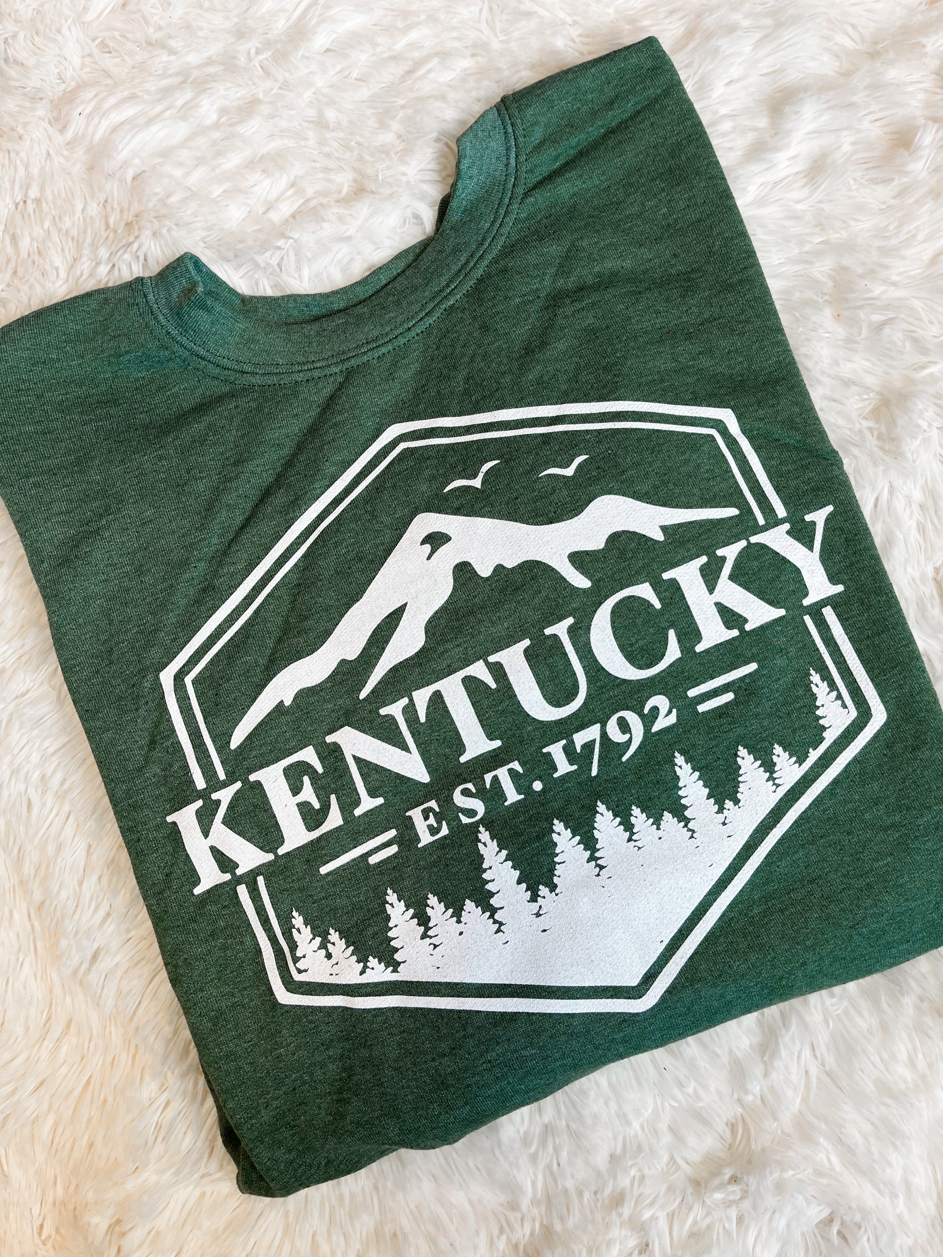 Green Kentucky Fleece Pullover