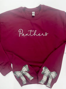 Panthers Side Bow Sweatshirt