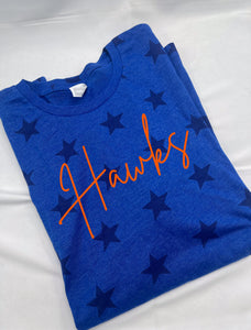 Blue Hawks Star Tshirt