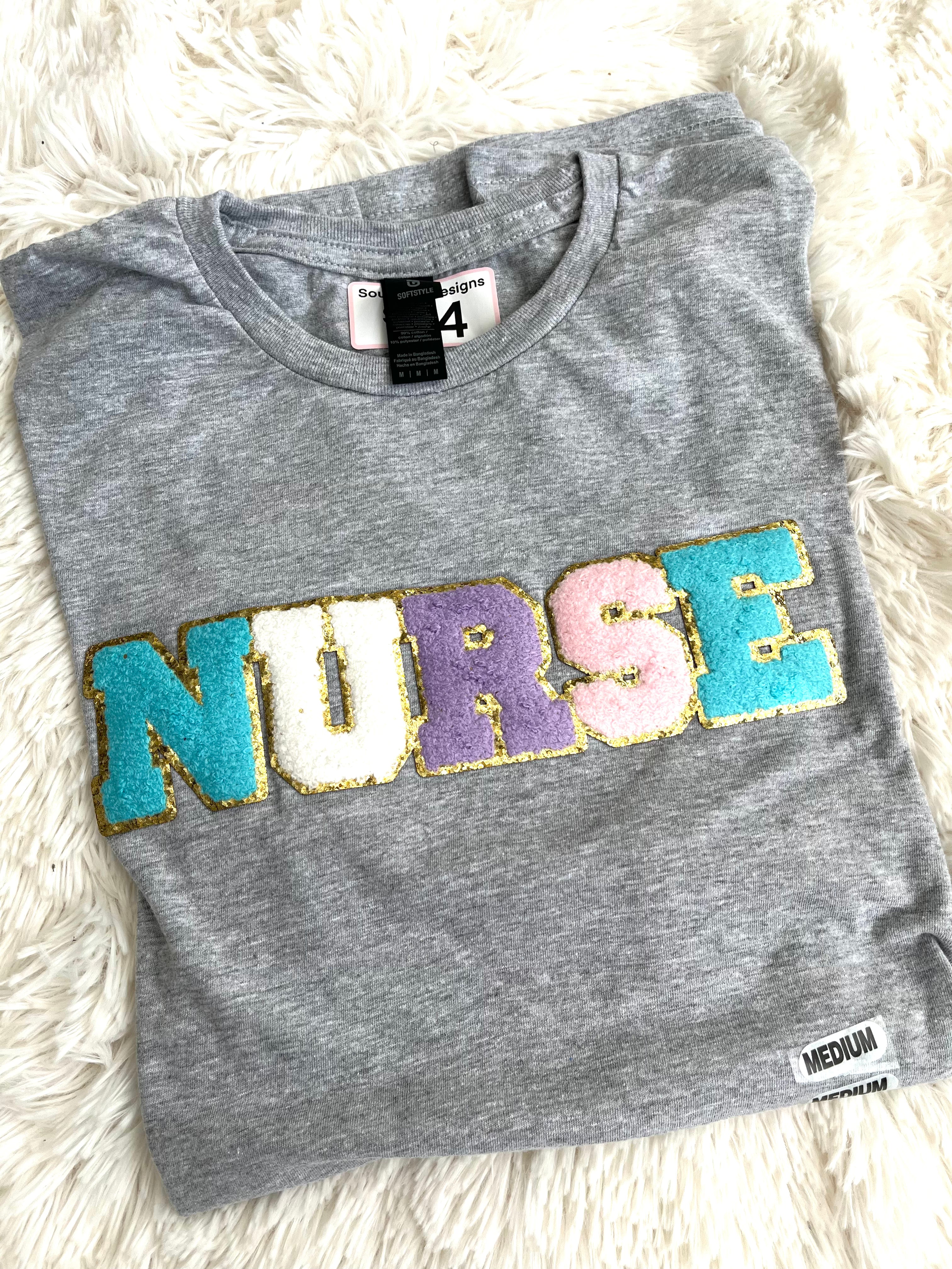 Nurse Chenille Tee