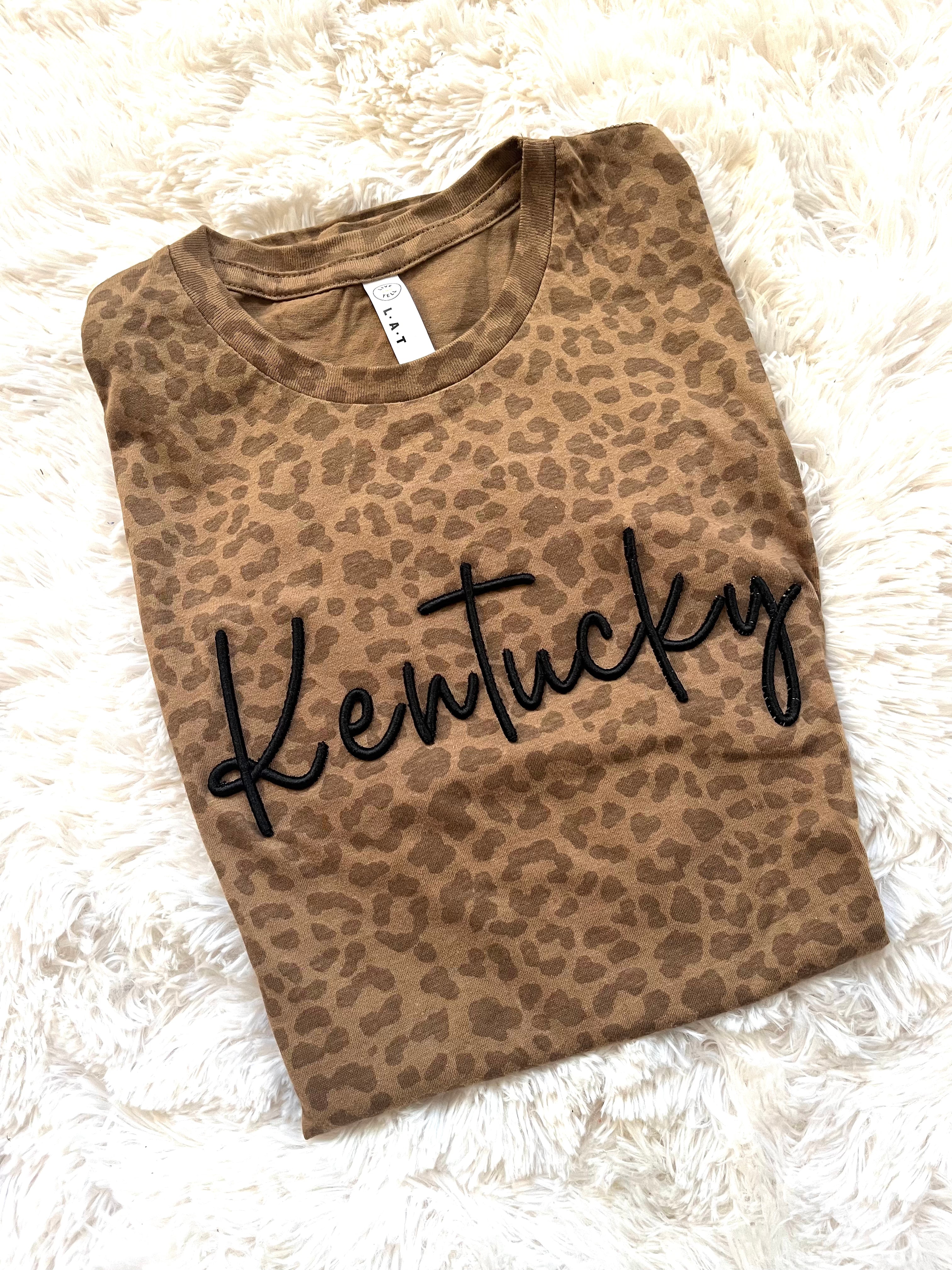 Kentucky EMBROIDERY PUFF Tee