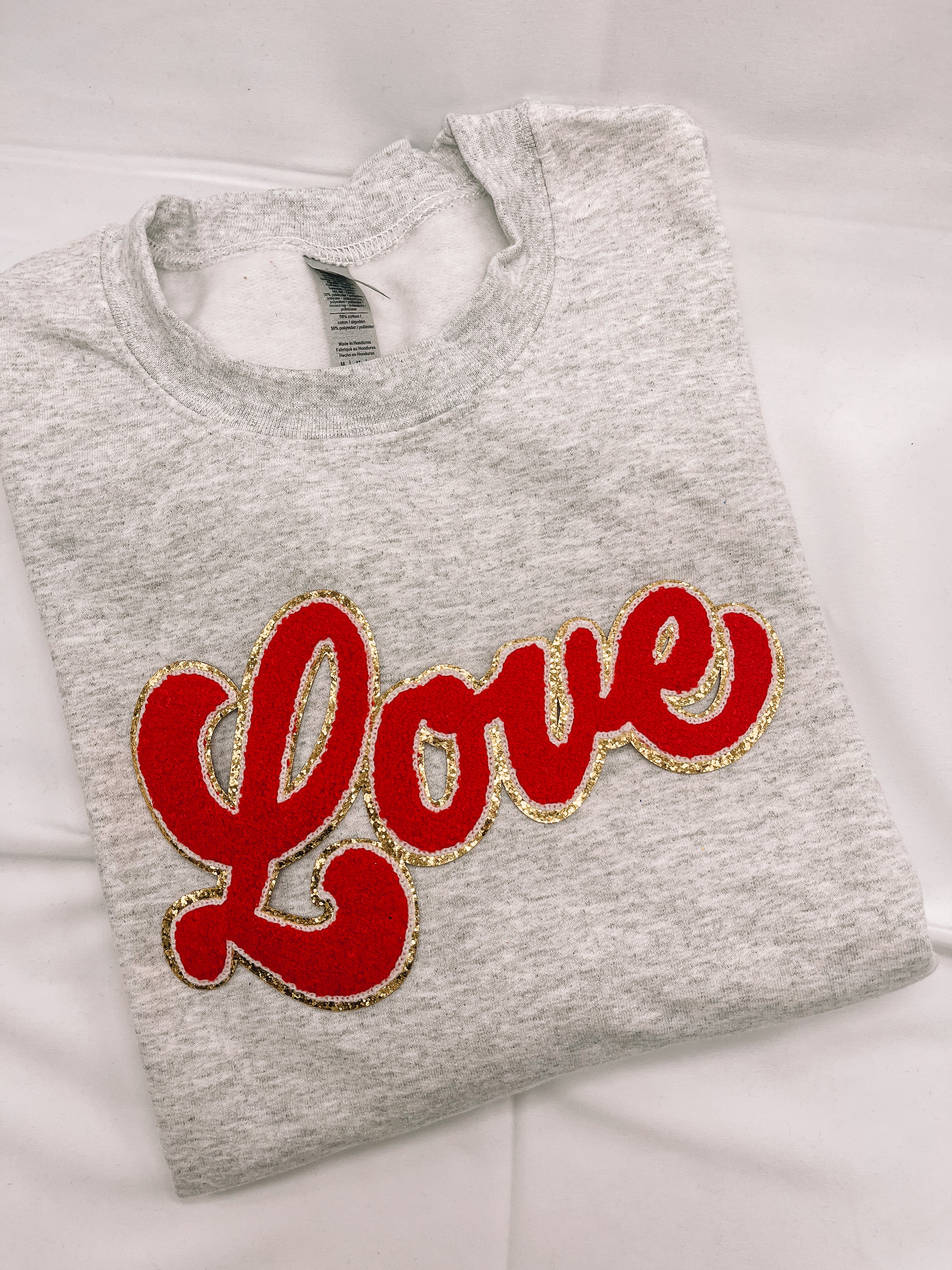 Ash love Chenille Sweatshirt