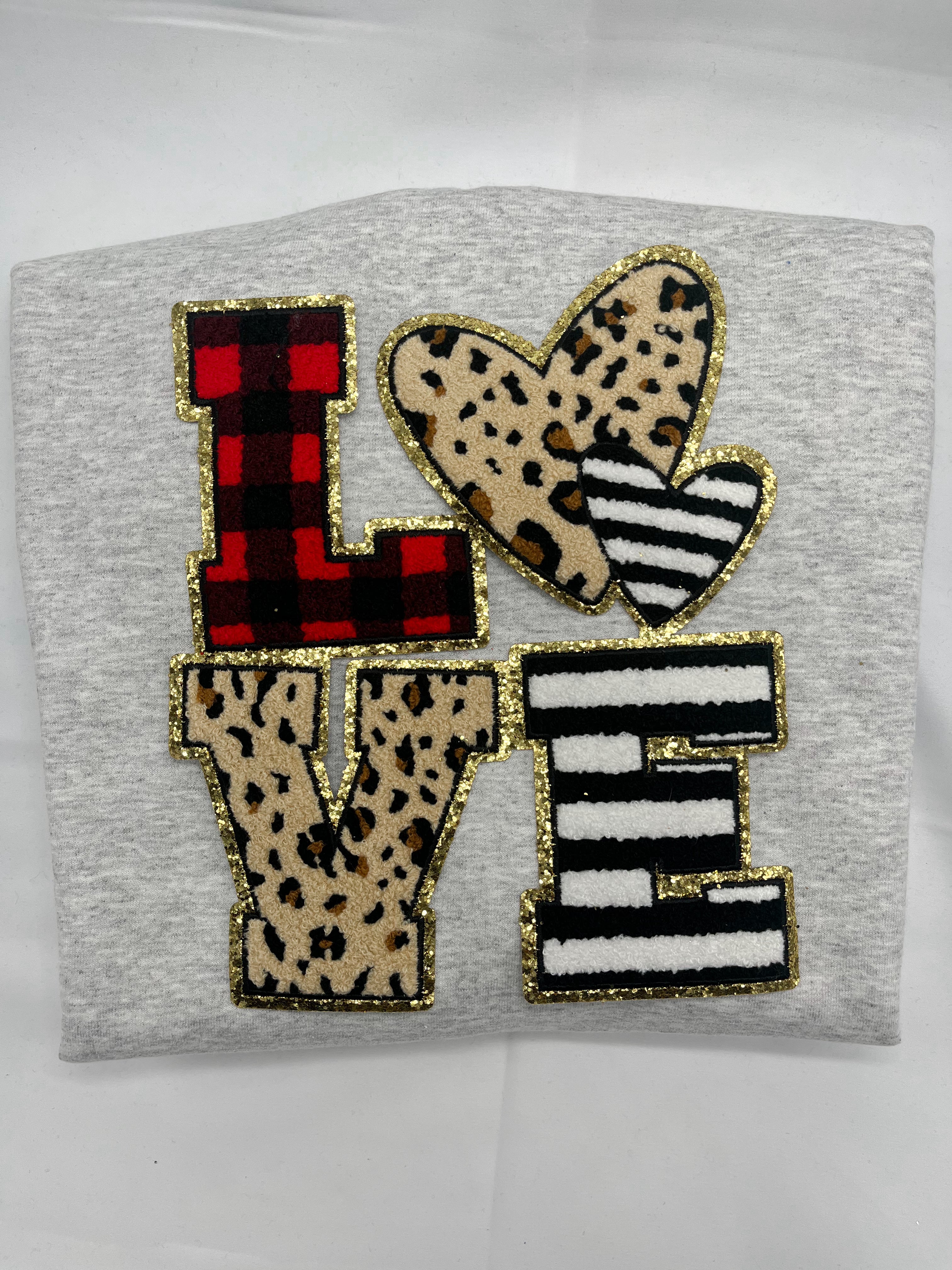 Ash LOVE Chenille Sweatshirt