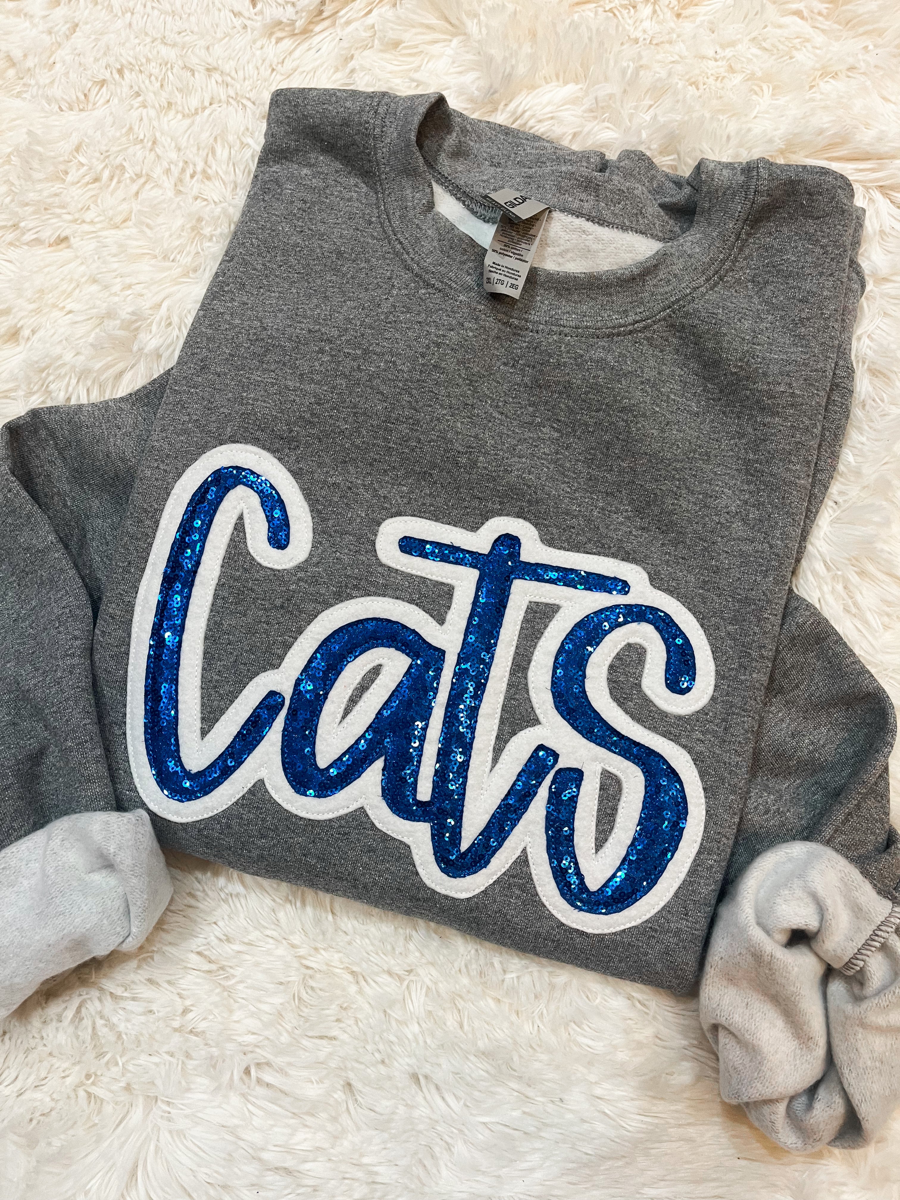 CATS Embroidered Sweatshirt PREORDER(2weekTat)