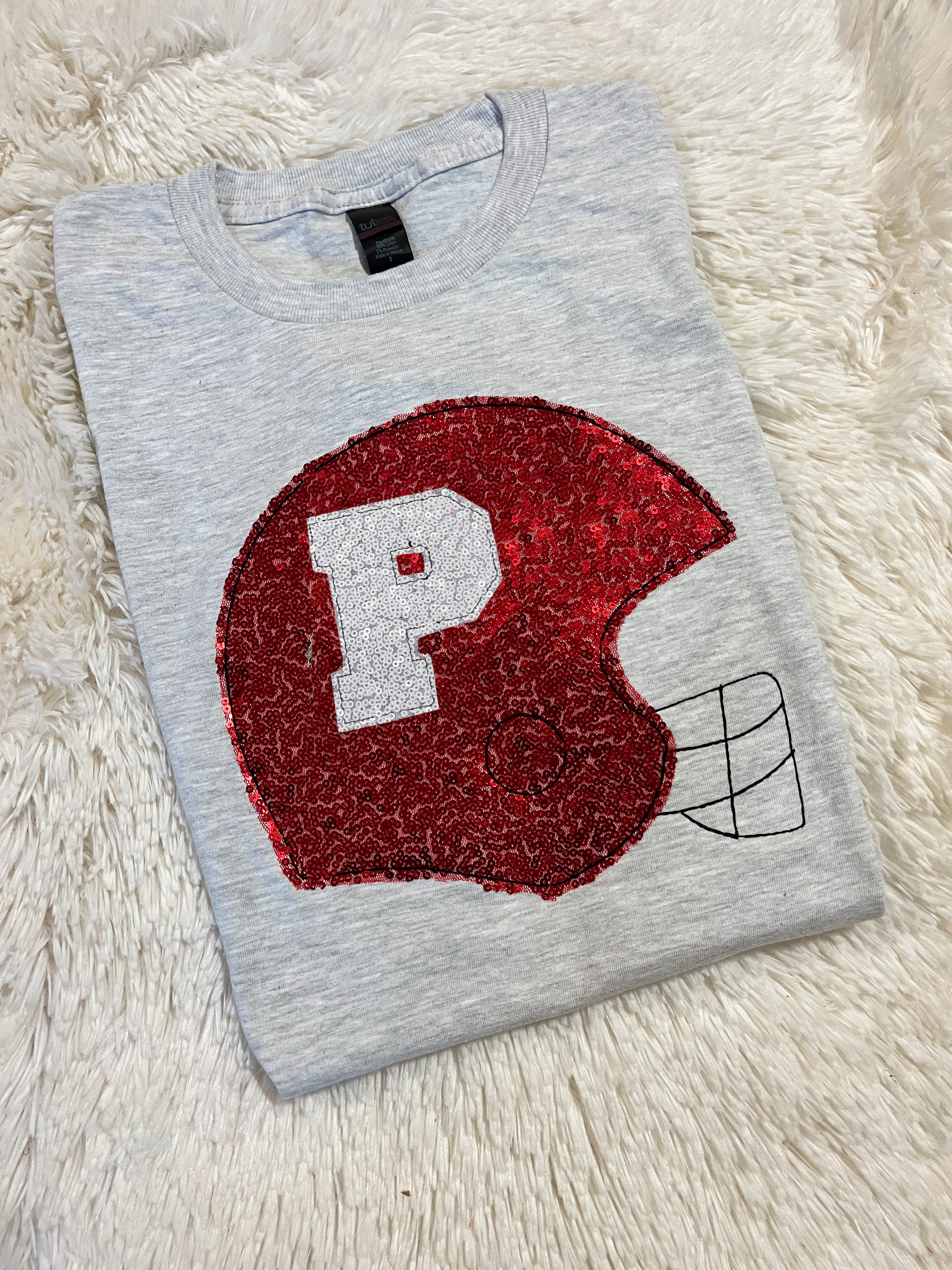 Red P Helmet Tshirt (2 WEEK TAT)