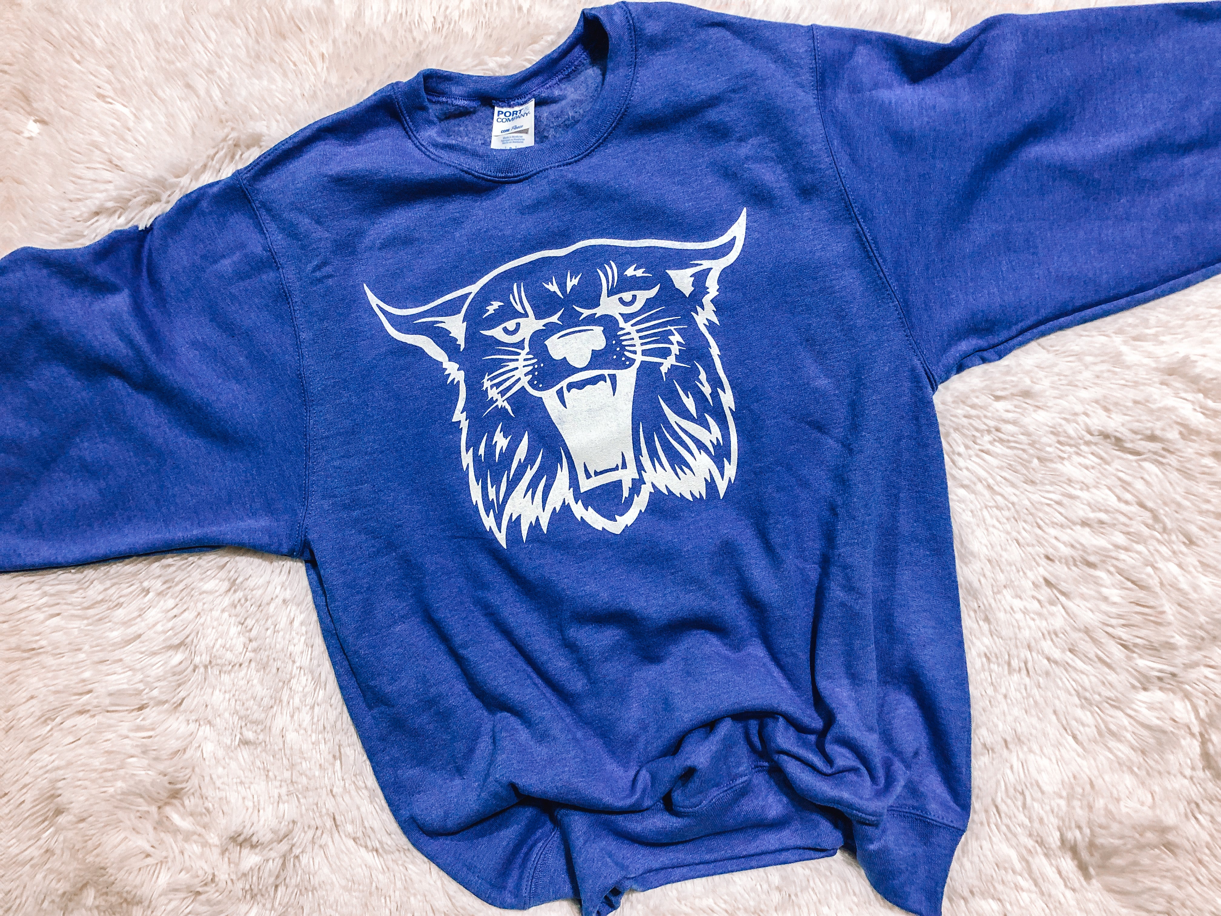 Vintage Cat Head Pullover