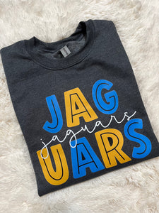 JAGUARS handlettered sweatshirt *READY IN 2 WEEKS