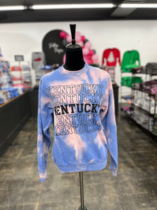 Tie dye Kentucky Repeat Pullover